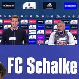 Vor dem Spiel gegen den 1. FC Magdeburg fand in der Veltins Arena eine Pressekonferenz mit Cheftrainer Thomas Reis statt.