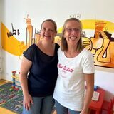 Dr. Laura Stüwe-Kunz (l.) und Ulrike Foertsch führen die Praxis FoerSt Kinds seit dem 1. September gemeinsam.