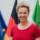 Ina Brandes (CDU) am Rednerpult beim letzten CDU-Kreisparteitag.