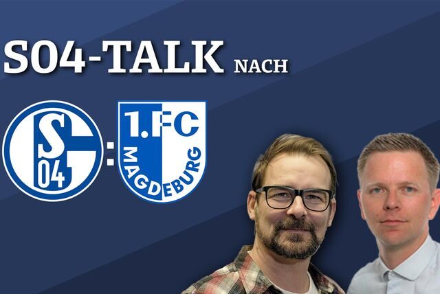 Tobias Weckenbrock und Schalke-Reporter René Preuß im Schalke-Talk.