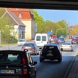 Unnaer Straße Höhe A1 – Brücke / Autobahnpolizei.