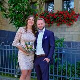 Brautpaar Verena Segatz und Lukas Wisniewski.