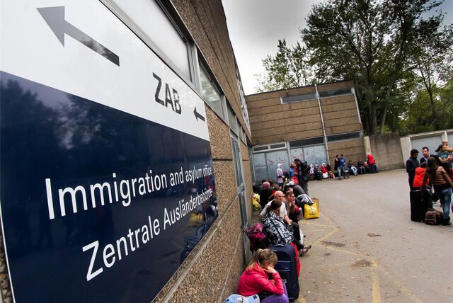 Archivbild der Erstaufnahmeeinrichtung des Landes in Hacheney. Sie wurde 2016 geschlossen.