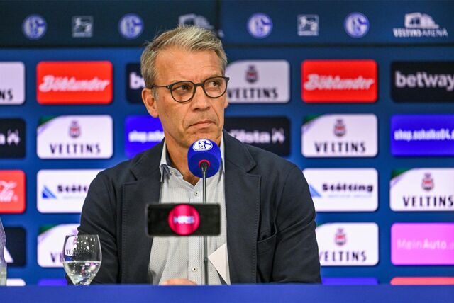02.06.2023, Fussball, Saison 2023/2024, 2. Bundesliga, Vorstellung des neuen Sportdirektors des FC Schalke 04, Peter Knäbel (FC Schalke 04)