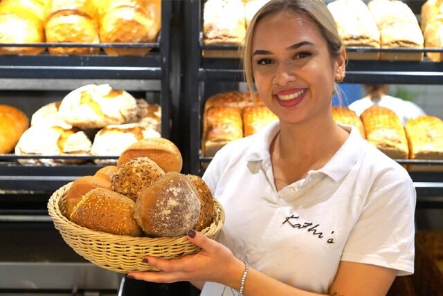 Frische Brötchen am Tag der Deutschen Einheit
