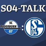 Schalke-Experte Frank Leszinski und Schalke-Reporter René Preuß im Schalke-Talk nach Paderborn.