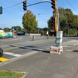 Baustelle in Schwerte