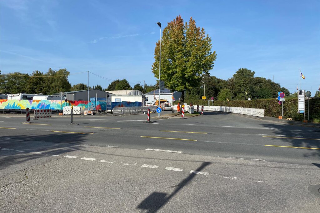 Grünstraße, Schützenstraße, Emil-Rohrmann-Straße, Baustelle, Schwerte