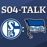 Schalke-Experte Norbert Neubaum und Schalke-Reporter René Preuß nach dem Spiel.