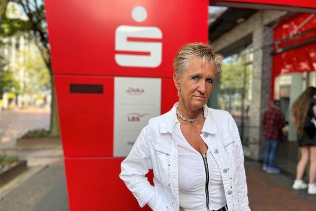 Sparkassen-Kundin Heike Bierwirth