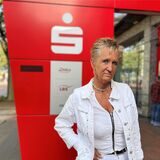 Sparkassen-Kundin Heike Bierwirth