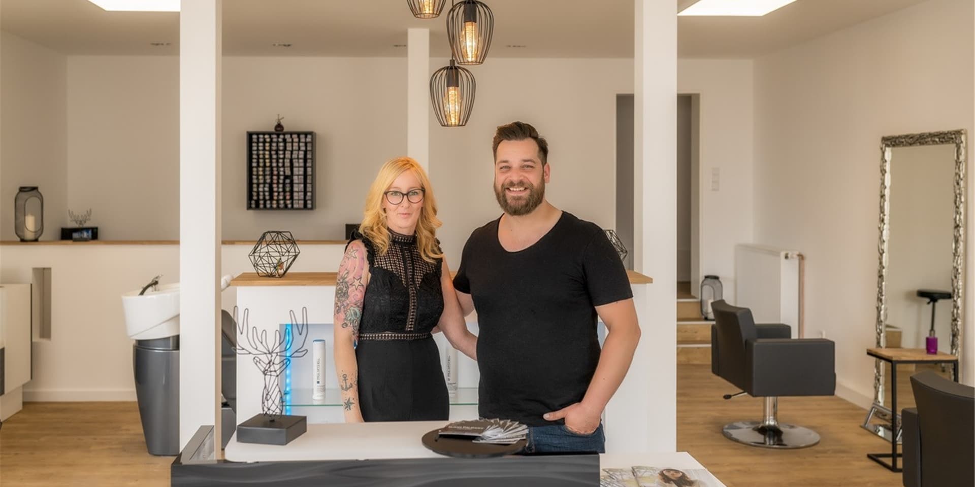 Susan Palzhoff hat in Frömern ihren eigenen Salon „Die Haar-Schneiderei“ eröffnet“