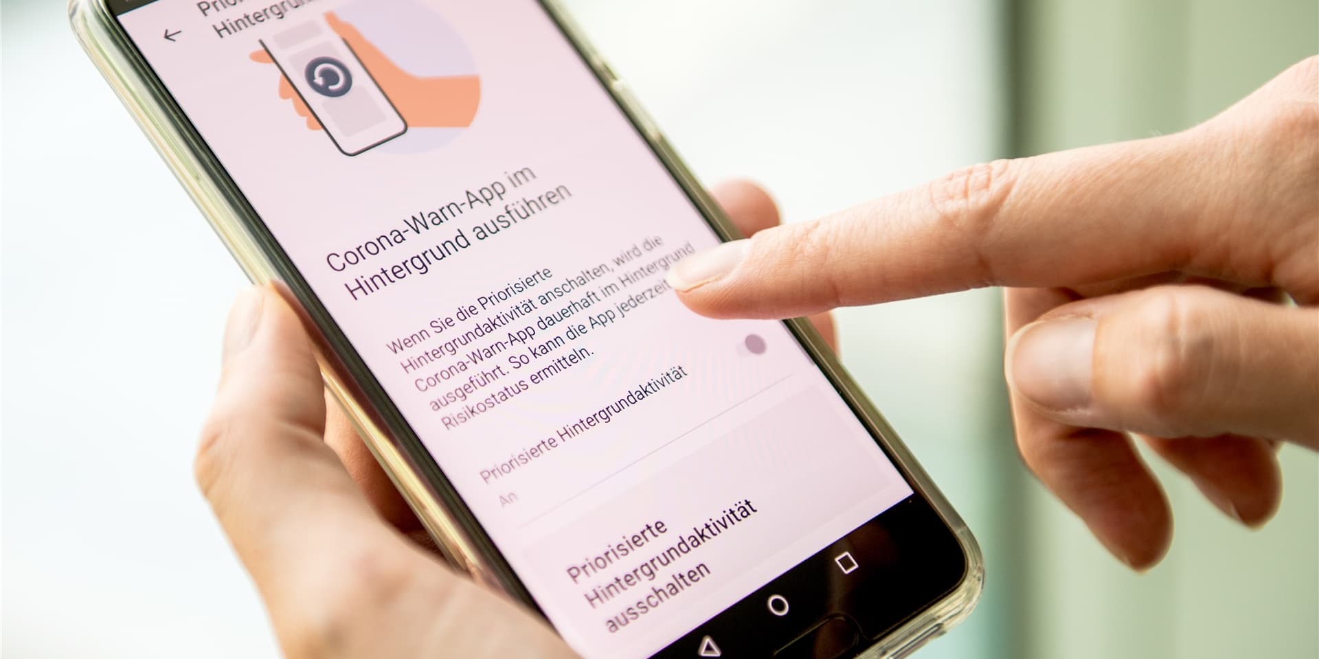 Bei einigen Nutzern gab es Probleme mit einer Funktion der Corona-Warn-App.