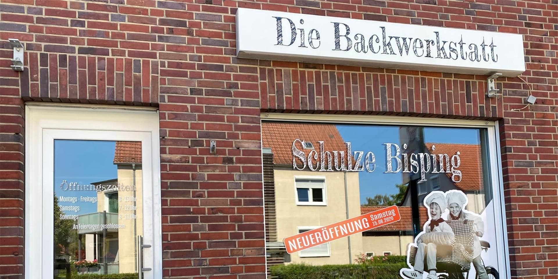 Von außen ist die „Backwerkstatt“ von Jutta Schulze Bisping schon fertig. Innen laufen noch die letzten Baumaßnahmen.