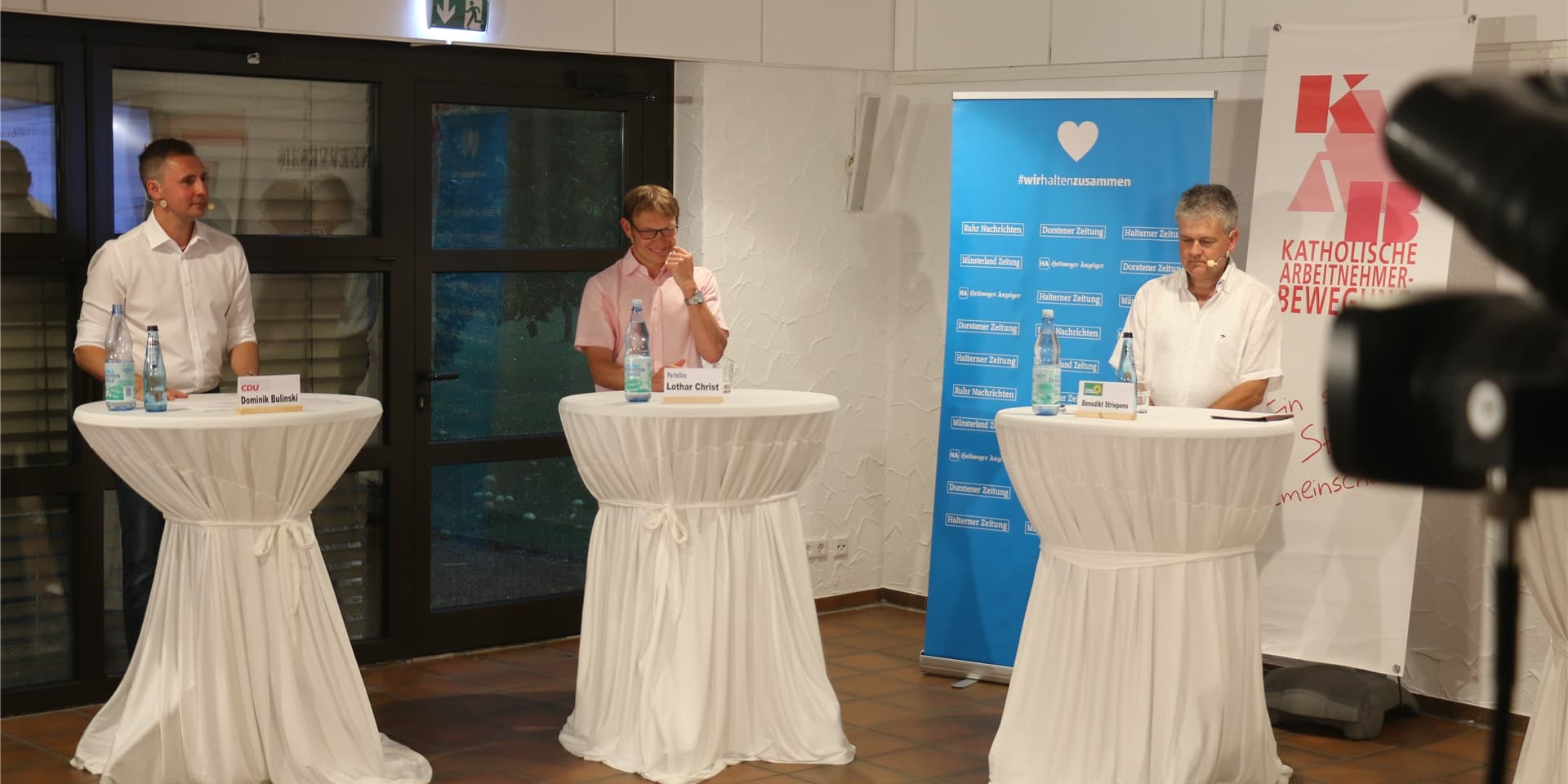 Wer macht am 13. September das Rennen um den Bürgermeister-Posten in Werne? Die drei Kandidaten können Sie im Video erleben.