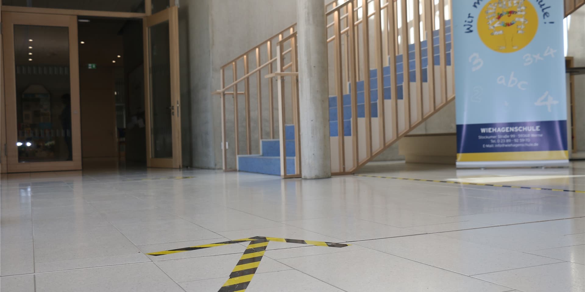 Die Test-Schlamperei in Bayern betrifft die Kita Arche Noah und die Wiehagenschule (Foto) in Werne. Während eine Kita-Gruppe geschlossen bleibt, muss nur ein Kinder der Wiehagenschule zu Hause bleiben.