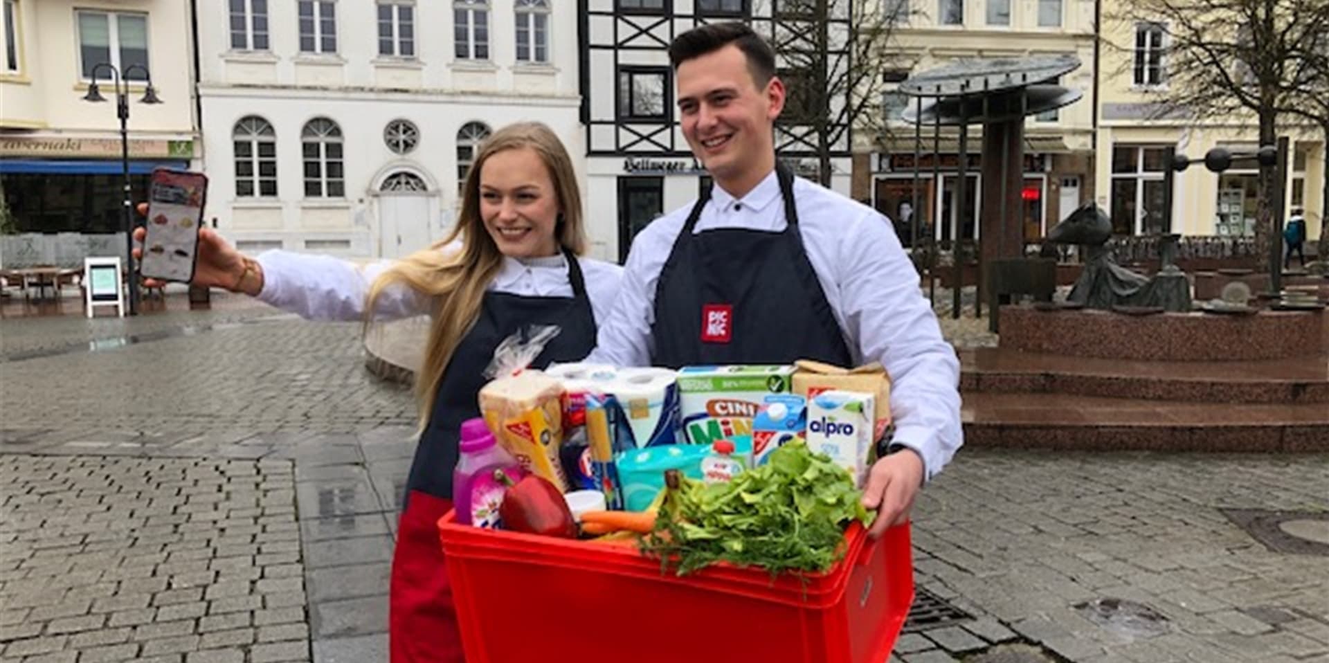 Der Online-Supermarkt Picnic hat sich im April dieses Jahres in Kamen umgesehen.