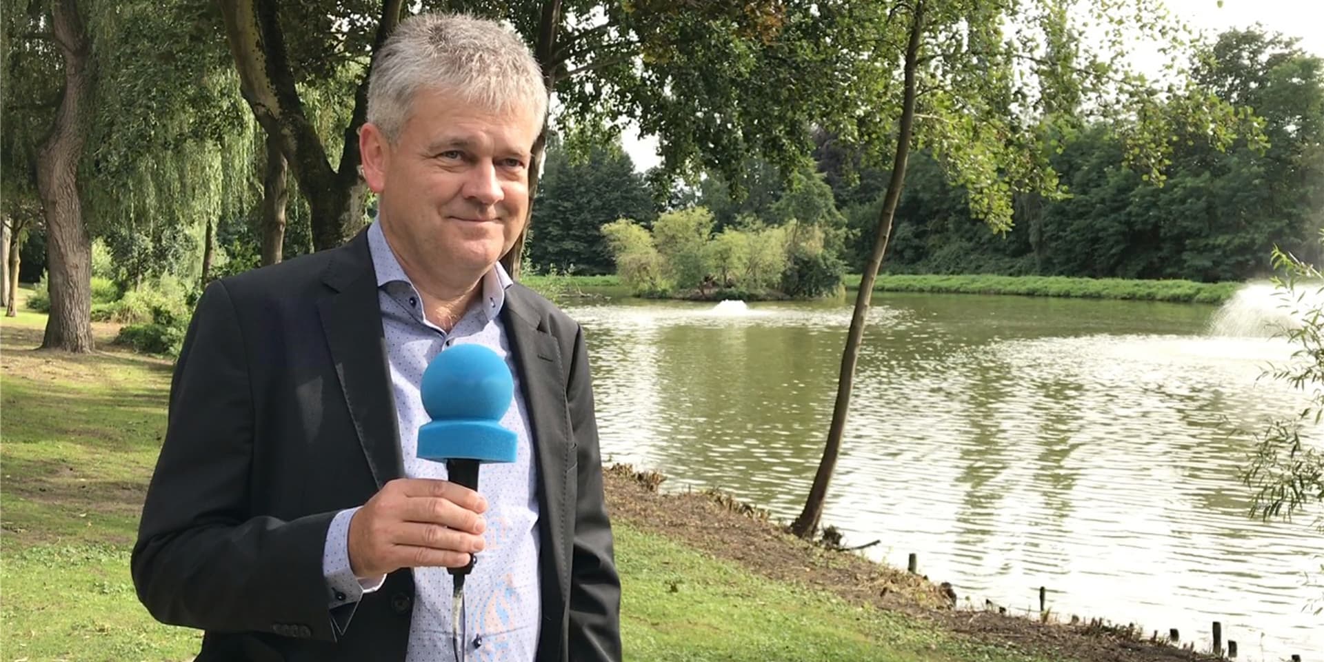 Benedikt Striepens (Grüne) ist einer von drei Kandidaten für das Amt des Bürgermeisters in Werne.