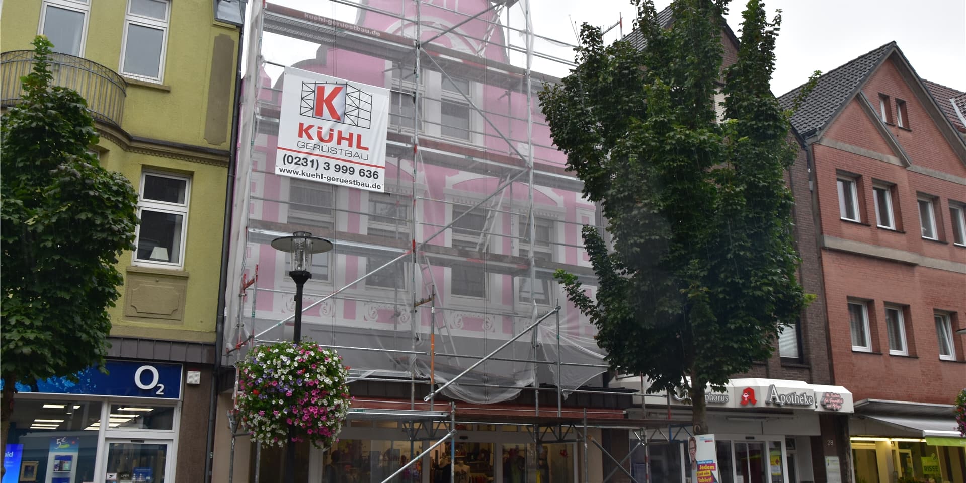Nicht nur die Außenfassade des alten Kaufmannshauses wird renoviert. Auch innen wird saniert.