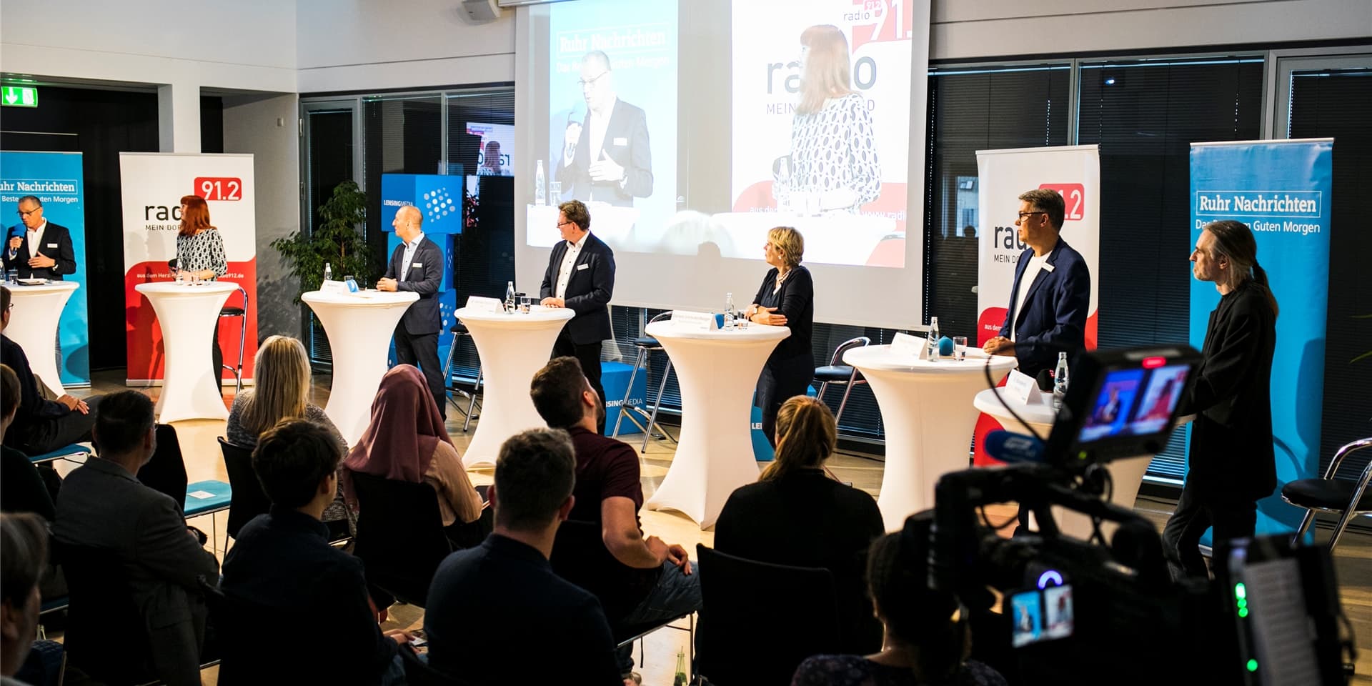 Die aussichtsreichsten OB-Kandidaten diskutierten am Donnerstagabend (3.9.) ihre Pläne für die Kommunalwahl in Dortmund.