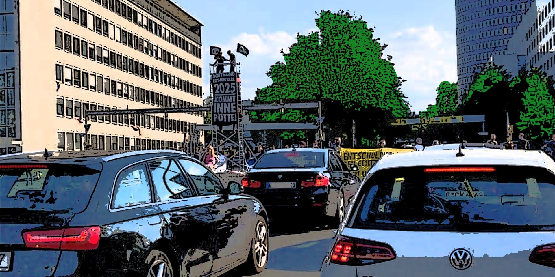 Viele Dortmunder standen in dieser Woche im Stau, weil Verfechter der Verkehrswende ihre Strecken blockiert haben.