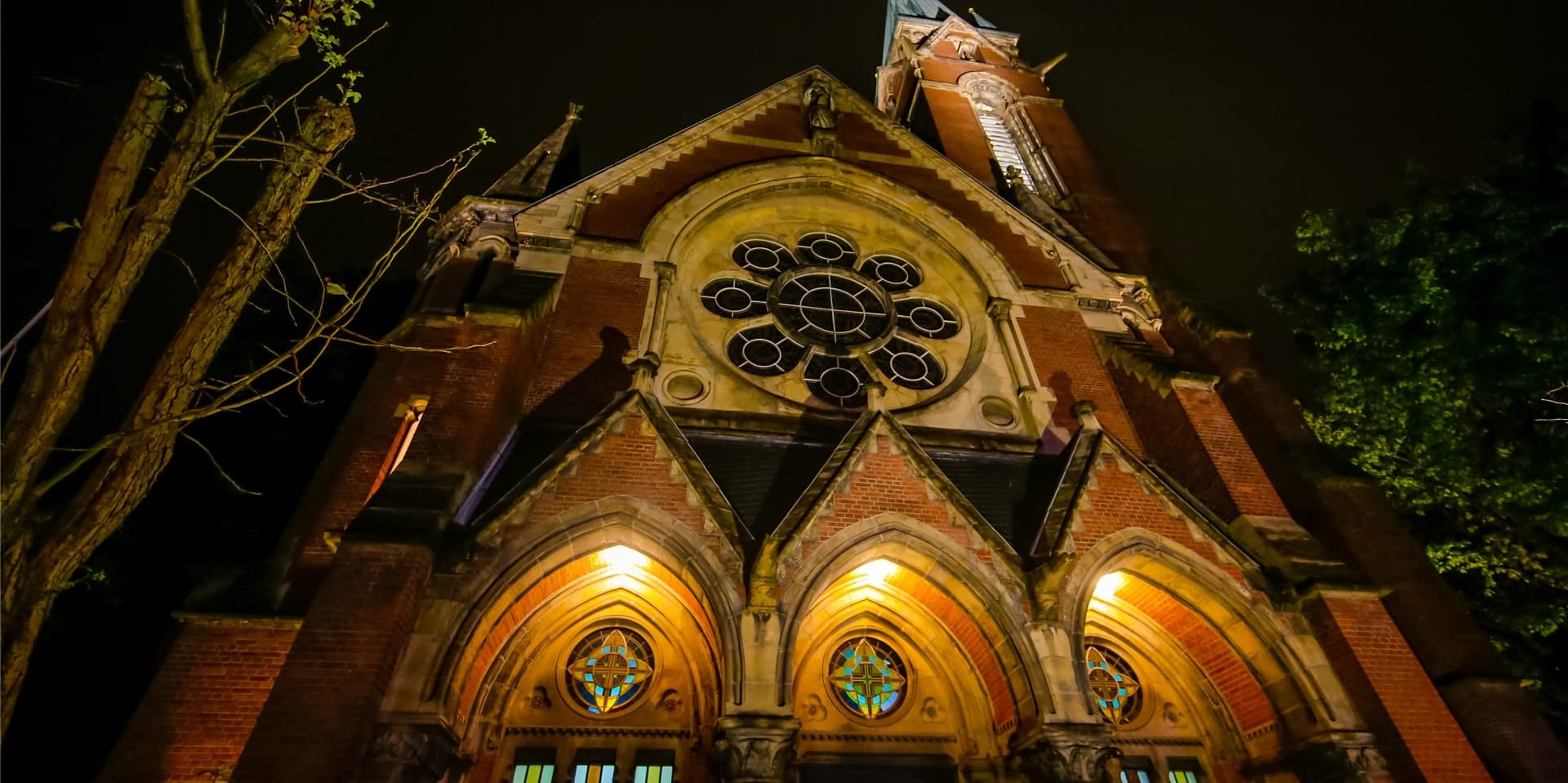 In der evangelischen Paulus-Kirche an der Schützenstraße findet die OB-Kandidaten-Diskussion statt.
