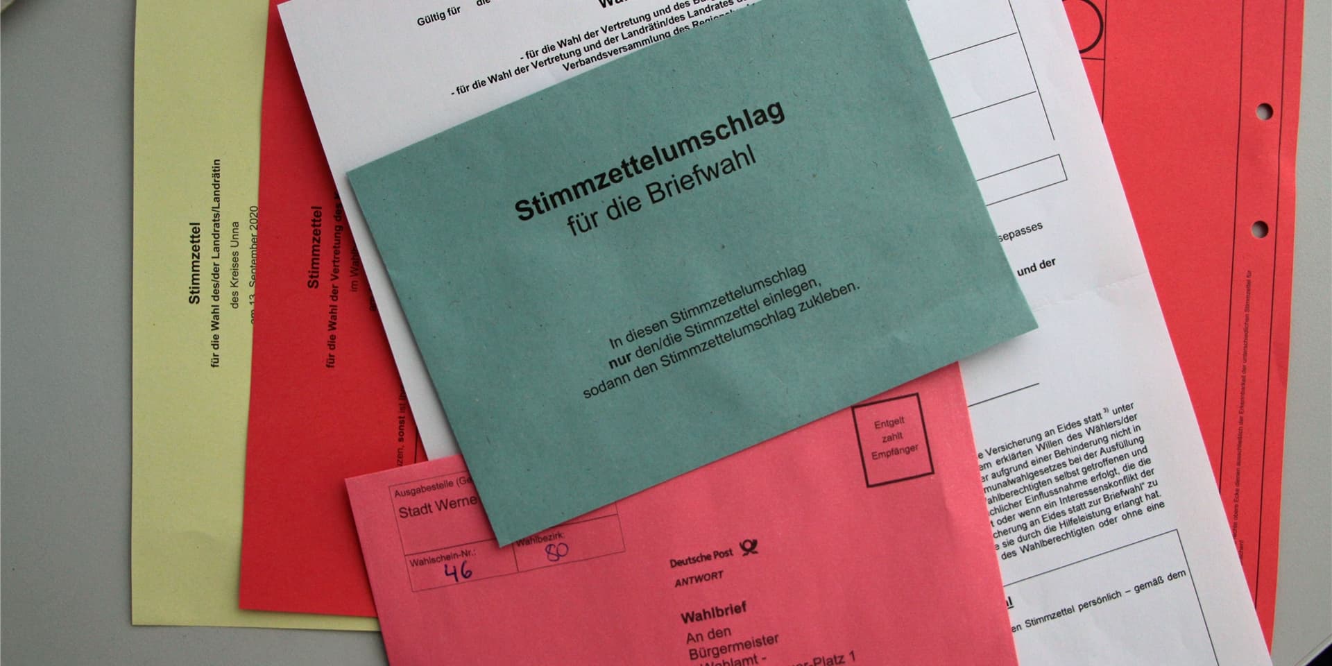 Die Briefwahl ist dieses Jahr besonders beliebt in Werne und Ascheberg.