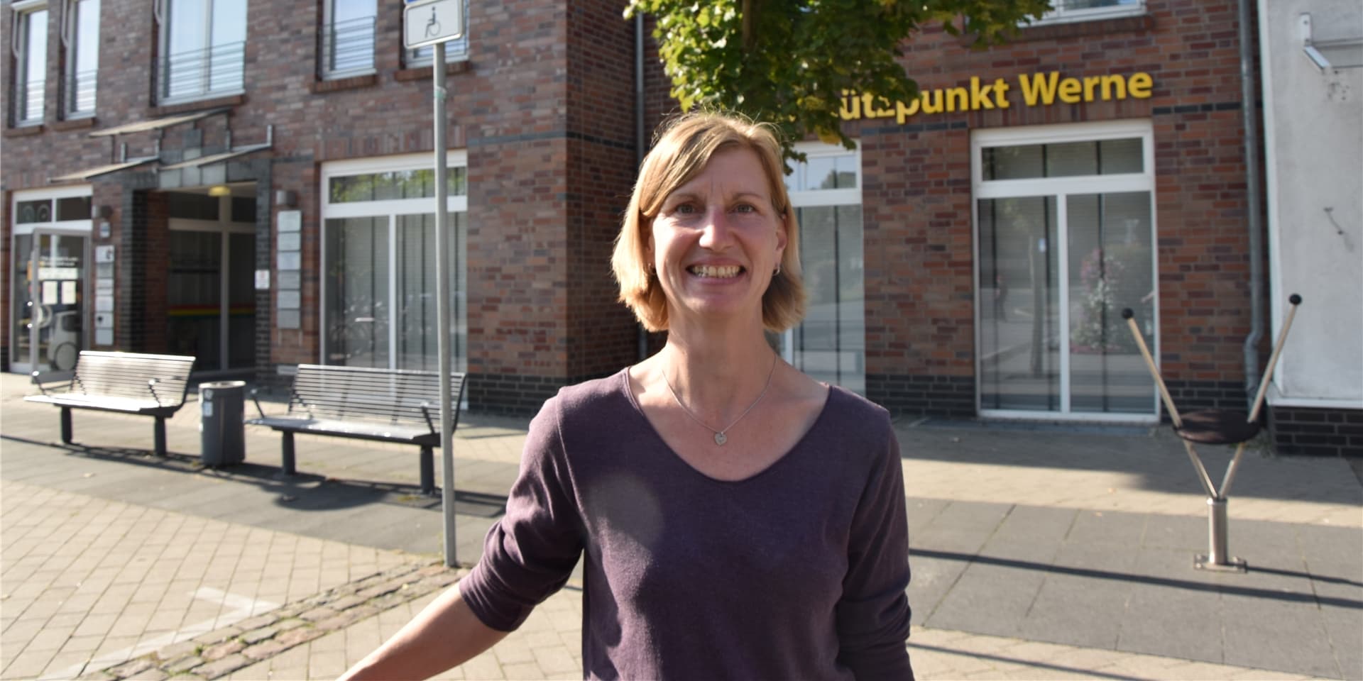 Miriam Schäper fühlt sich mit der bisherigen Politik in Werne wohl.