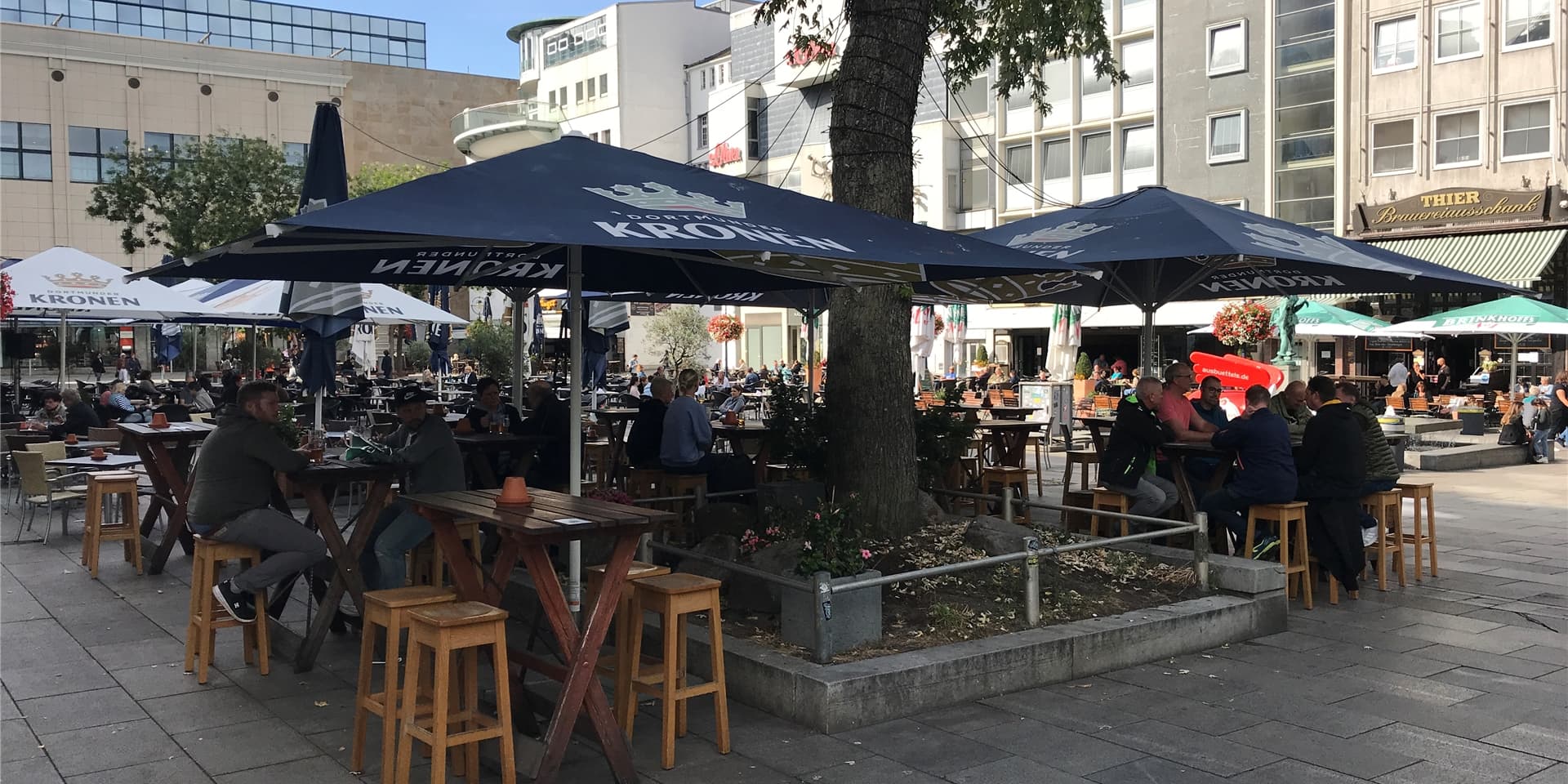 Kneipen und Cafés am Alten Markt in Dortmund