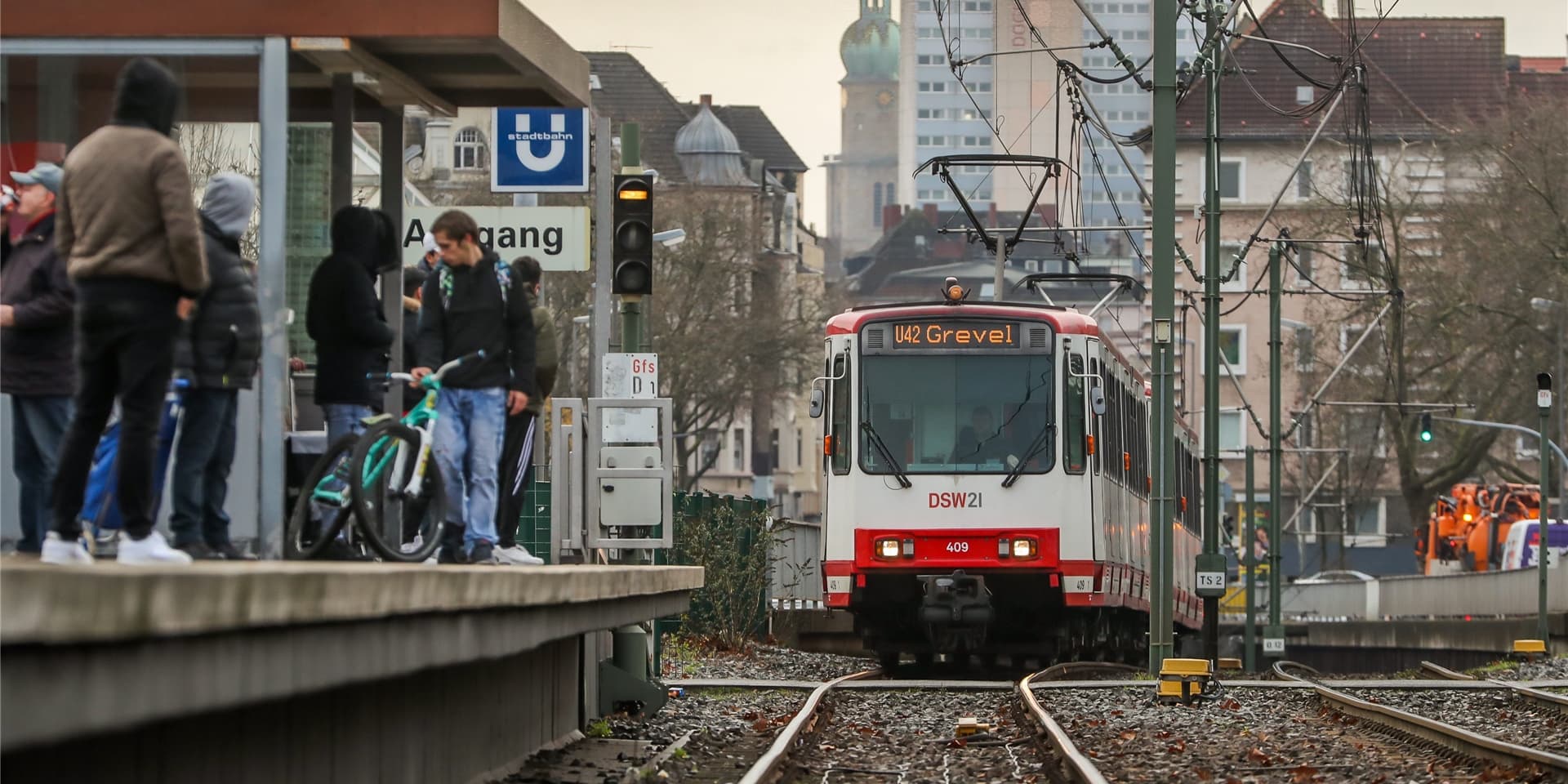 Auch in Dortmund soll die Stadtbahn wohl wieder stehen.