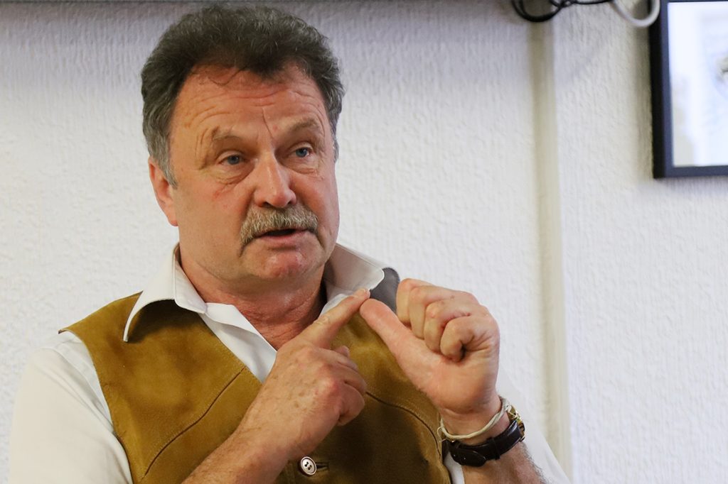 title attribut Herbert Goldmann hat zehn der 14 Kreistagsmitglieder von Bündnis 90/Die Grünen zu einer Fraktion formiert.