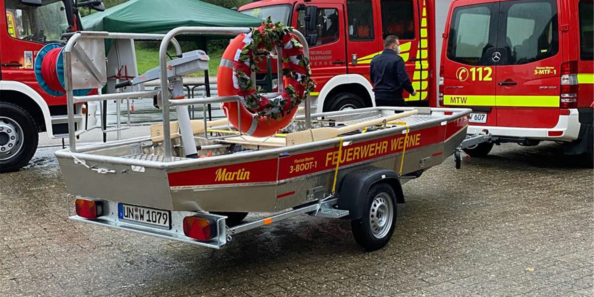 Das neue Aluminiumboot mit umweltfreundlichem Antrieb ersetzt das Vorgängermodel, ein Schlauchboot aus den 80er Jahre, das in die Jahre gekommen war.
