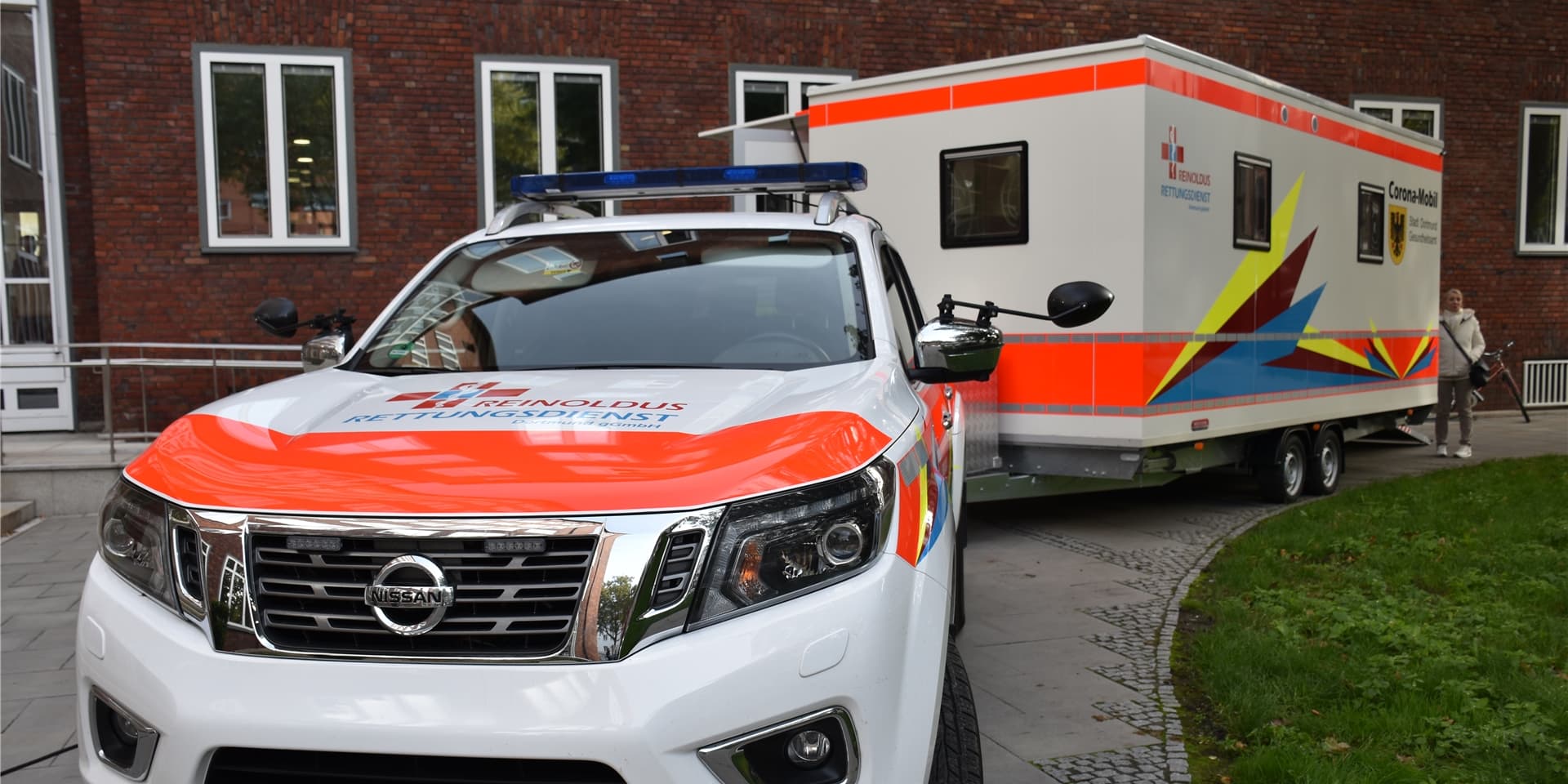 Ab dem 14. Oktober geht das Corona-Mobil in den Einsatz.