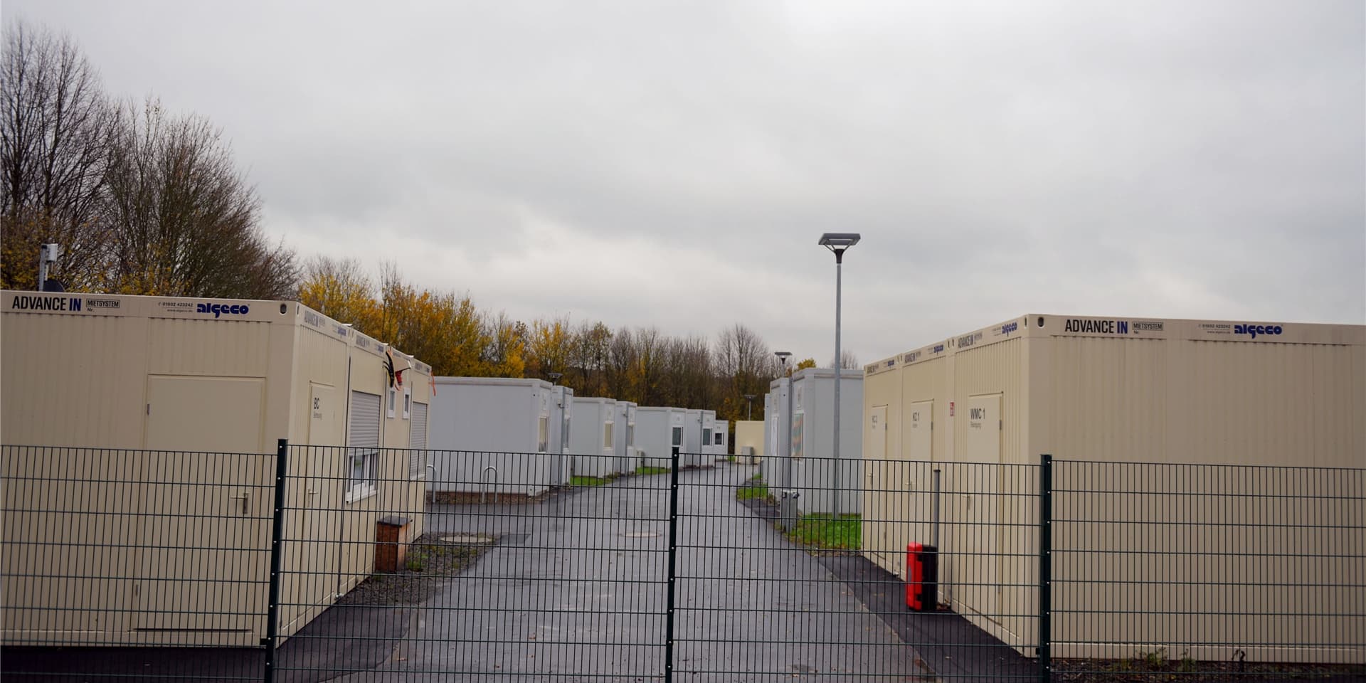 Ein Containerdorf mit 80 Plätzen ließ die Stadt 2016 an der Grünstraße errichten. Zwei Jahre später wurde es wieder abgebaut.