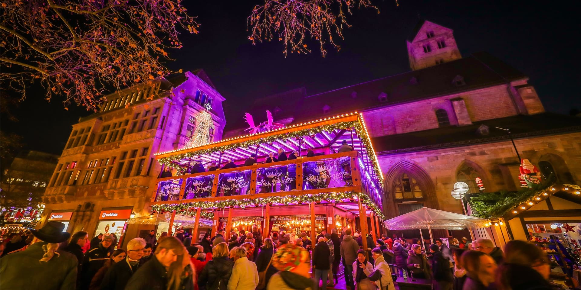 Für die Glühweinstände, wie der von Rudi Isken an der Marienkirche, gibt es einen Plan.