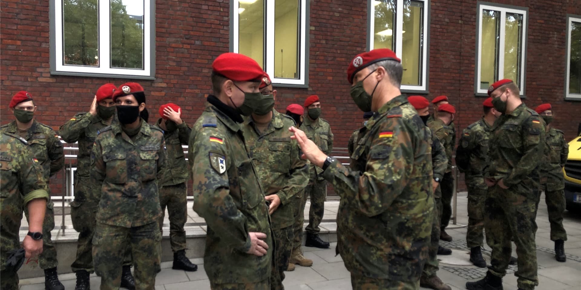 40 Bundeswehrsoldaten helfen seit Donnerstag (15.10.) bei der Kontaktnachverfolgung im Gesundheitsamt