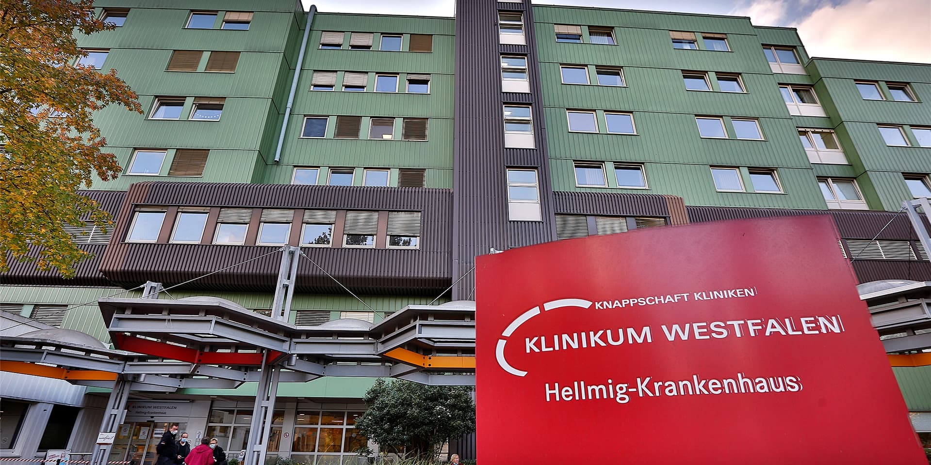 Das Hellmig-Krankenhaus in Kamen.