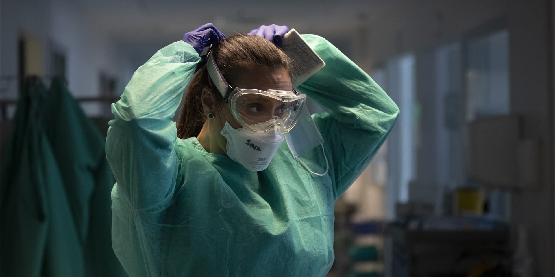 Die Zahlen der Corona-Patienten in den Krankenhäusern steigen.