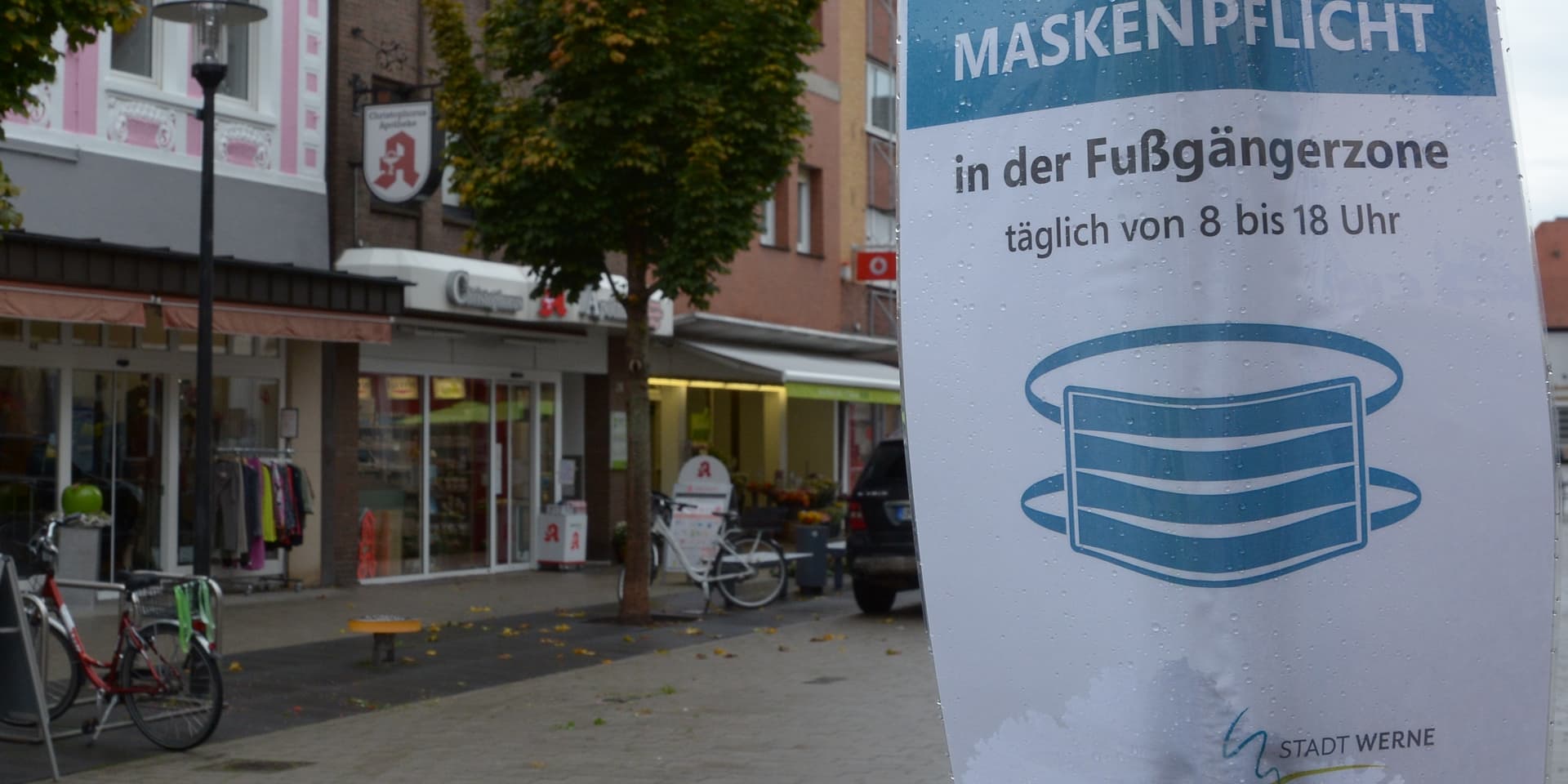 Trotz Maskenpflicht – die Zahl der Neuinfektionen in Werne ist stark gestiegen.
