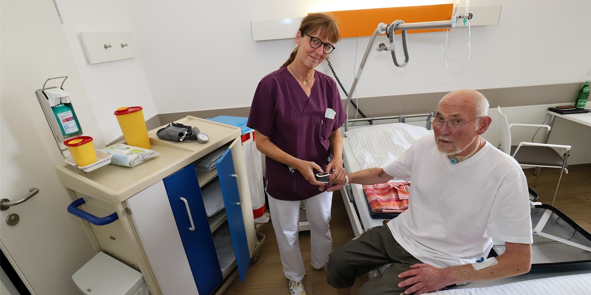 Mehr als zehn Millionen Euro wurden im Hellmig-Krankenhaus in Kamen in die Modernisierung der Stationsbereiche investiert. (Archiv)