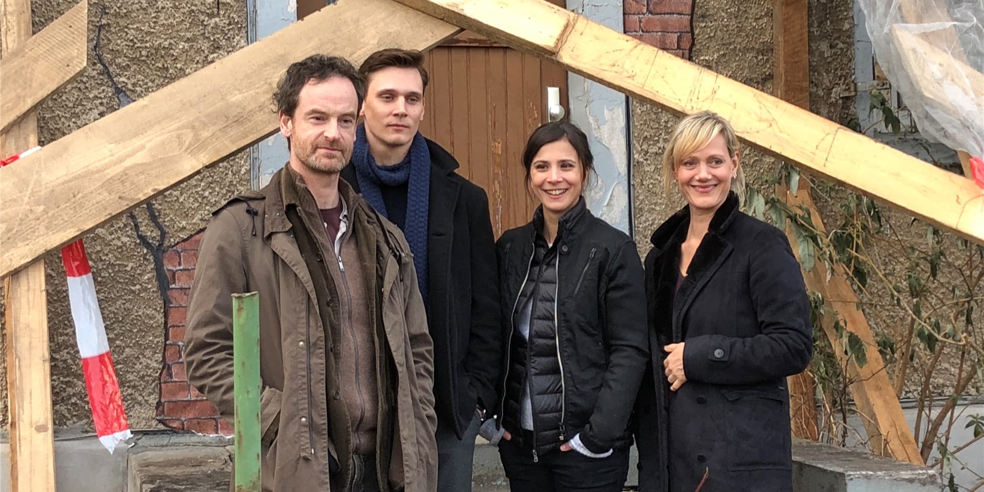 Der 13. Dortmund-Tatort „Zorn“ im Januar 2019 sorgte für reichlich Diskussion: Das Tatort-Team (v.l.) Jörg Hartmann als Peter Faber, Rick Okon als Jan Pawlak, Aylin Tezel als Nora Dalay und Anna Schudt als Martina Bönisch.