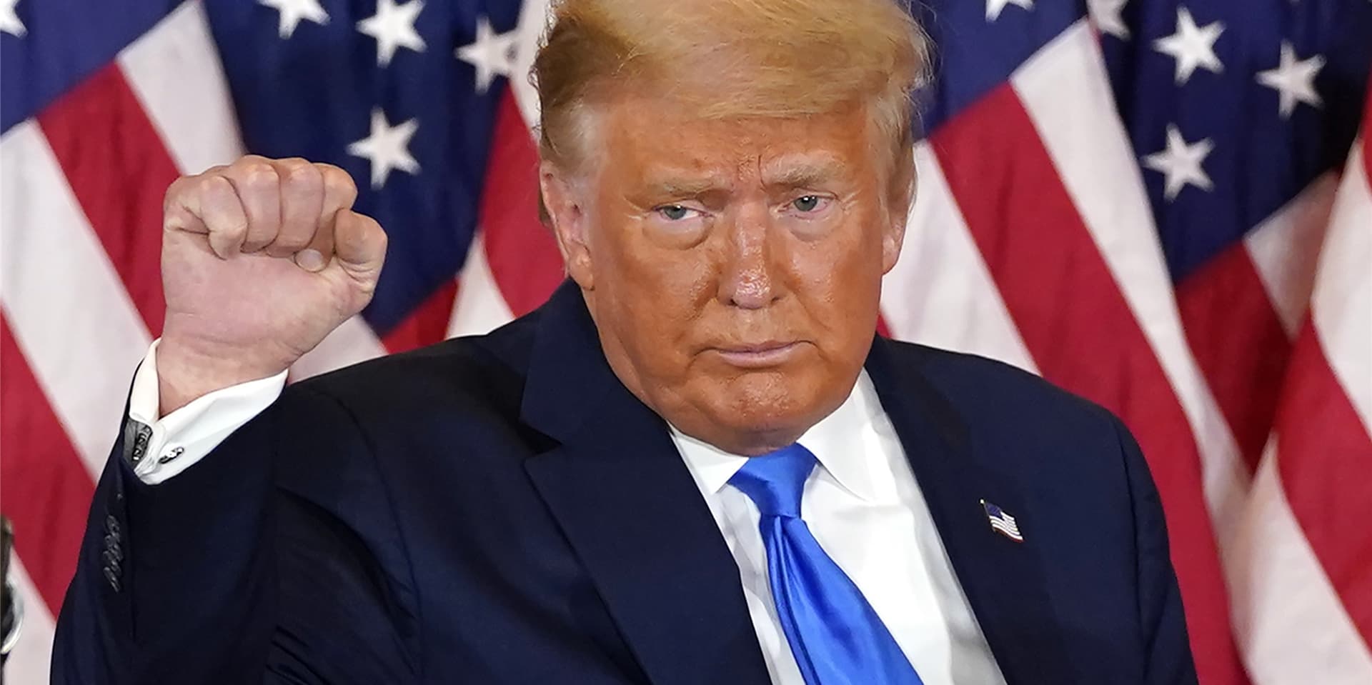 Donald Trump scheinen viele Mittel recht zu sein, um auch bei einer Niederlage der Wahl im Amt zu bleiben.