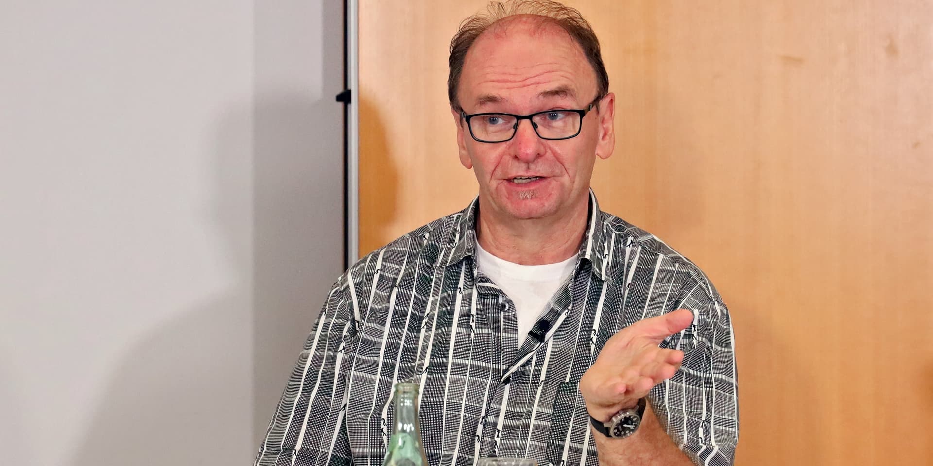 GAL/Linke-Fraktionschef Klaus-Dieter Grosch