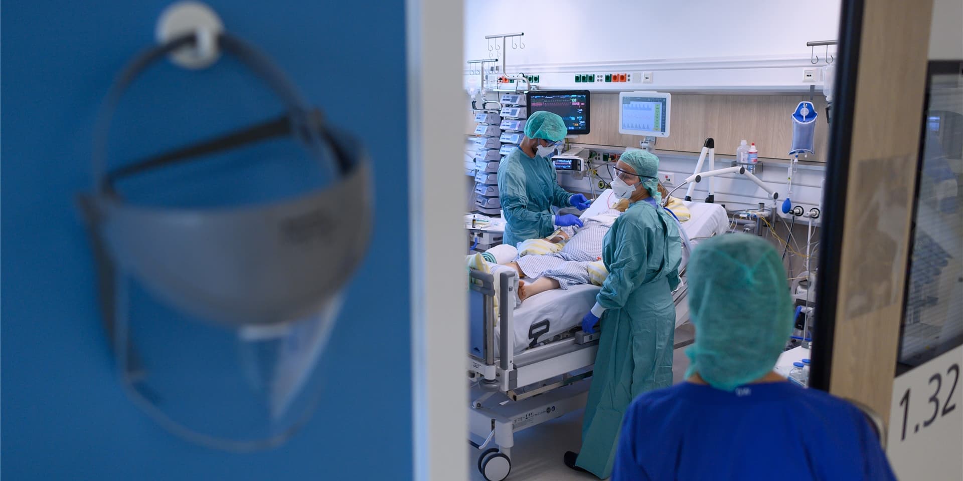 In den Krankenhäusern sind gleich fünf Personen mit Corona-Infektionen gestorben.