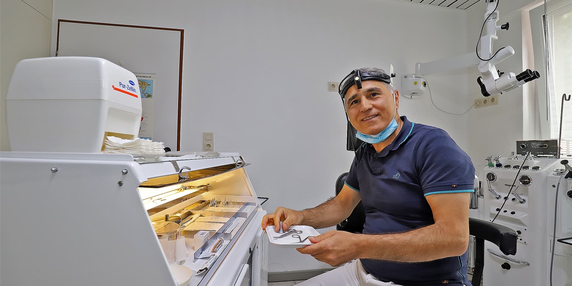 Dr. med. Mohammad Rezai bietet in seiner Praxis an der Adenauerstraße in Kamen am Samstagvormittag eine Infektsprechstunde an.