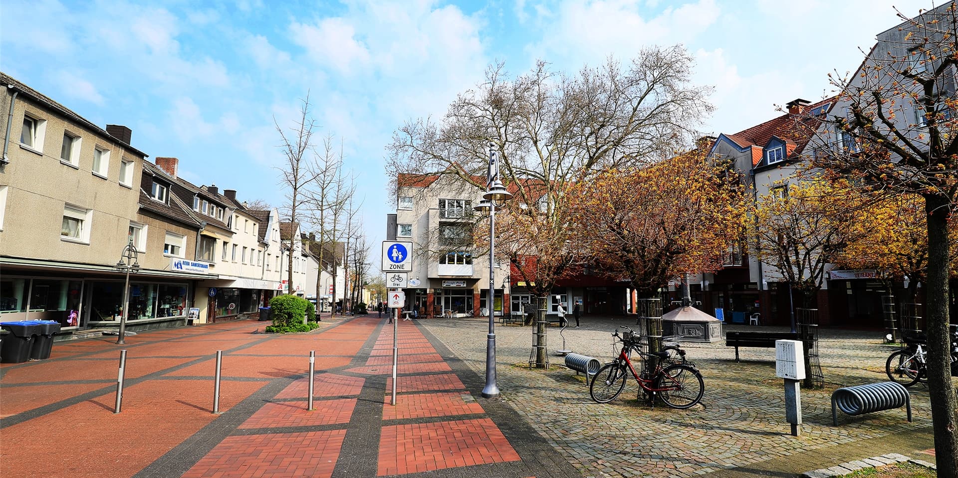 Dass die Präsidentenstraße in Bergkamen nicht zu den überlaufenen Fußgängerzonen zählt, muss kein Nachteil sein.
