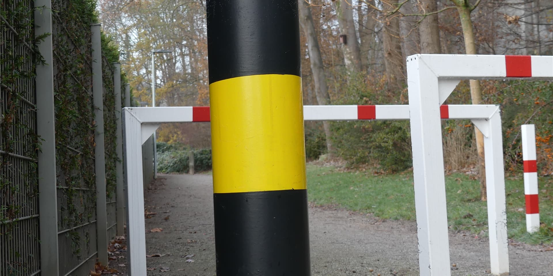 Hübsche Farbe, aber blöder Standort, oder? Ein Poller ist zum „Stein des Anstoßes“ geworden.