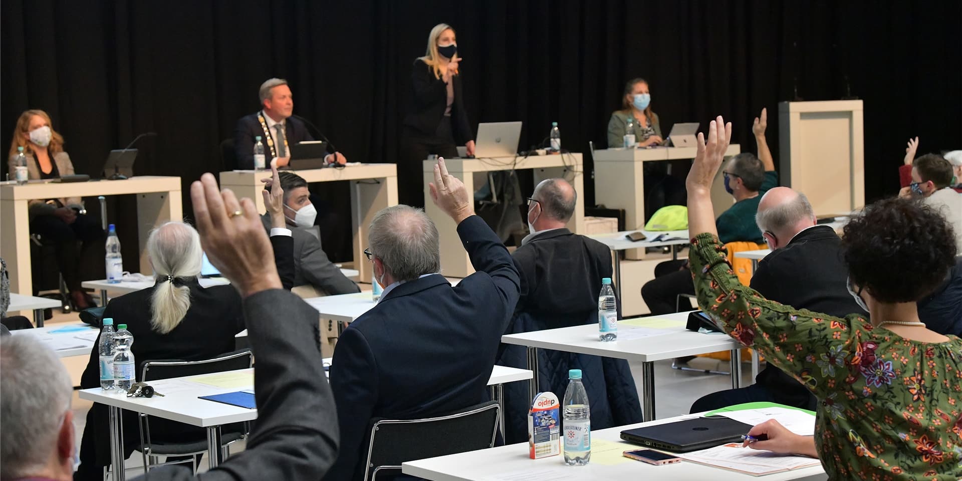 Am Donnerstag wäre Ratssitzung gewesen, CDU und SPD forderten die Absage der Sitzung.
