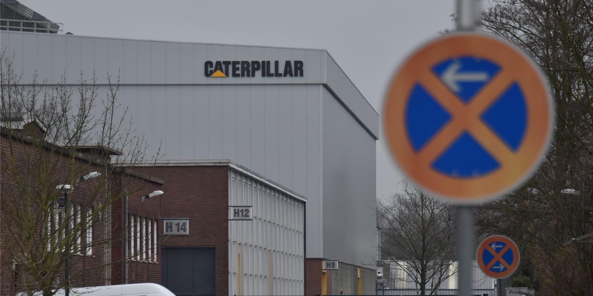 Das Archivbild zeigt das Caterpillar-Werk in Lünen-Wethmar. Der Standort wird Ende 2021 dicht gemacht.