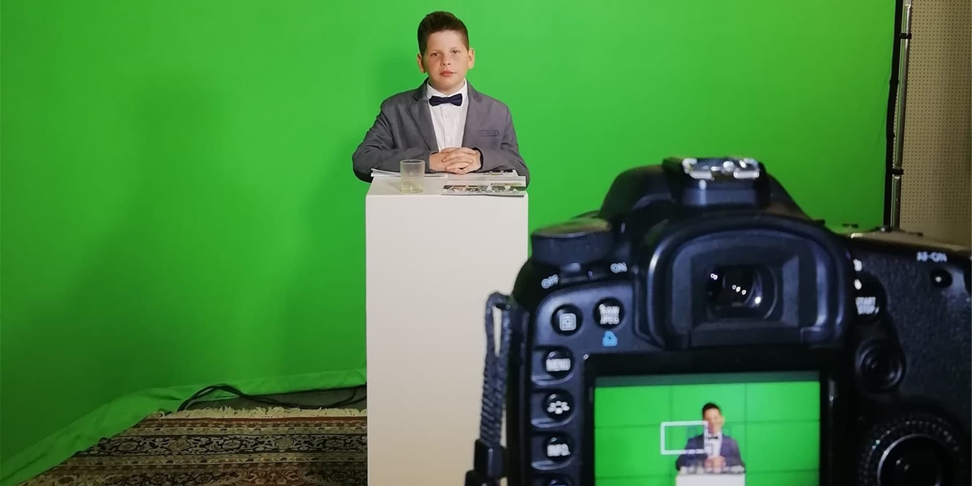 Danjel Raths beim Dreh eines seiner Youtube-Videos.